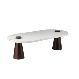 Delaney Coffee Table in White/Umber (314|FCI13)