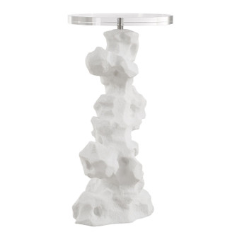 Remnant Drink Table in White Stone (52|24253)