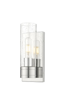 Downtown Urban One Light Wall Sconce in Polished Chrome (405|617-1W-PC-G617-8SDY)