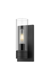 Downtown Urban One Light Wall Sconce in Matte Black (405|617-1W-BK-G617-8CL)