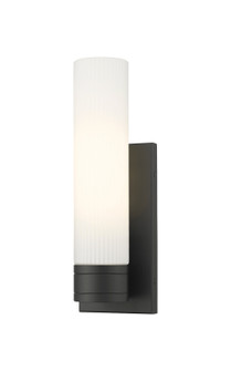 Downtown Urban One Light Wall Sconce in Matte Black (405|617-1W-BK-G617-11SWH)