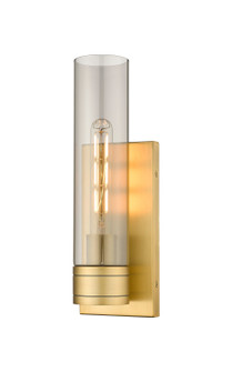 Downtown Urban One Light Wall Sconce in Brushed Brass (405|617-1W-BB-G617-11SM)
