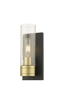 Downtown Urban One Light Wall Sconce in Black Antique Brass (405|617-1W-BAB-G617-8SDY)