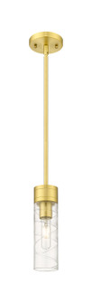 Downtown Urban One Light Mini Pendant in Satin Gold (405|617-1S-SG-G617-8DE)