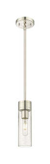 Downtown Urban One Light Mini Pendant in Polished Nickel (405|617-1S-PN-G617-8SDY)