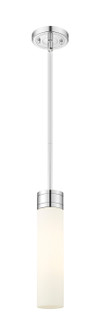 Downtown Urban One Light Mini Pendant in Polished Chrome (405|617-1S-PC-G617-11SWH)