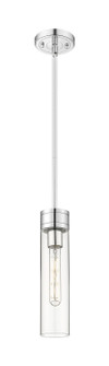 Downtown Urban One Light Mini Pendant in Polished Chrome (405|617-1S-PC-G617-11CL)