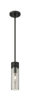 Downtown Urban One Light Mini Pendant in Matte Black (405|617-1S-BK-G617-8SM)