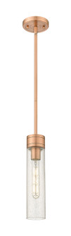 Downtown Urban One Light Mini Pendant in Antique Copper (405|617-1S-AC-G617-11SDY)