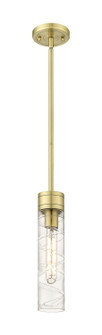 Downtown Urban One Light Mini Pendant in Antique Brass (405|617-1S-AB-G617-11DE)