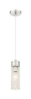 Downtown Urban One Light Mini Pendant in Satin Nickel (405|617-1P-SN-G617-8SCL)