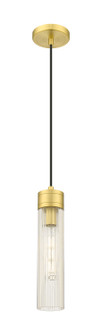 Downtown Urban One Light Mini Pendant in Satin Gold (405|617-1P-SG-G617-11SCL)