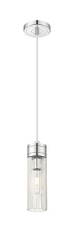 Downtown Urban One Light Mini Pendant in Polished Chrome (405|617-1P-PC-G617-8SCL)