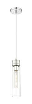 Downtown Urban One Light Mini Pendant in Polished Chrome (405|617-1P-PC-G617-11CL)