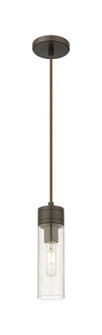 Downtown Urban One Light Mini Pendant in Oil Rubbed Bronze (405|617-1P-OB-G617-8SDY)