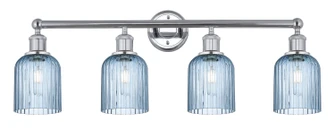 Edison Four Light Bath Vanity in Polished Chrome (405|616-4W-PC-G559-5BL)