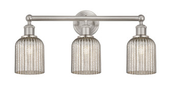 Edison Three Light Bath Vanity in Brushed Satin Nickel (405|616-3W-SN-G559-5ME)