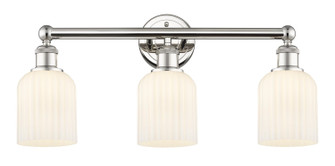 Edison Three Light Bath Vanity in Polished Nickel (405|616-3W-PN-G559-5GWH)