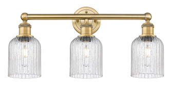 Edison Three Light Bath Vanity in Brushed Brass (405|616-3W-BB-G559-5SDY)