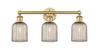 Edison Three Light Bath Vanity in Brushed Brass (405|616-3W-BB-G559-5ME)