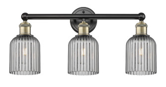 Edison Three Light Bath Vanity in Black Antique Brass (405|616-3W-BAB-G559-5SM)