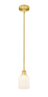 Edison One Light Mini Pendant in Satin Gold (405|616-1S-SG-G559-5GWH)