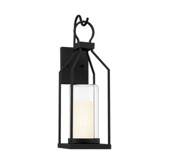 Hamilton One Light Outdoor Wall Lantern in Matte Black (51|5-1985-BK)