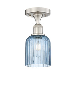 Edison One Light Semi-Flush Mount in Brushed Satin Nickel (405|616-1F-SN-G559-5BL)
