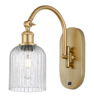 Ballston One Light Swing Arm in Satin Gold (405|518-1W-SG-G559-5SDY)