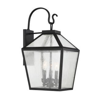 Woodstock Three Light Wall Lantern in Black (51|5-101-BK)