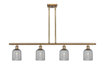 Ballston Four Light Island Pendant in Brushed Brass (405|516-4I-BB-G559-5SM)