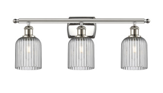 Ballston Three Light Bath Vanity in Polished Nickel (405|516-3W-PN-G559-5SM)
