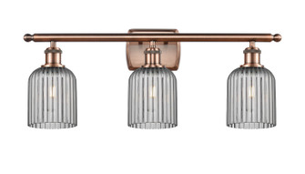 Ballston Three Light Bath Vanity in Antique Copper (405|516-3W-AC-G559-5SM)