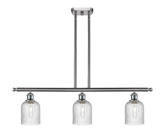 Ballston Three Light Island Pendant in Brushed Satin Nickel (405|516-3I-SN-G559-5SDY)