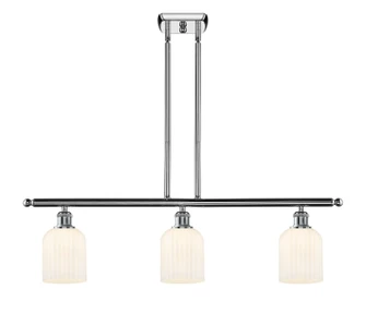 Ballston Three Light Island Pendant in Polished Chrome (405|516-3I-PC-G559-5GWH)