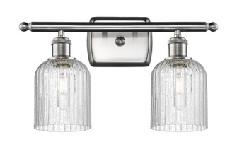 Ballston Two Light Bath Vanity in Brushed Satin Nickel (405|516-2W-SN-G559-5SDY)