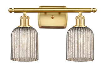 Ballston Two Light Bath Vanity in Satin Gold (405|516-2W-SG-G559-5ME)