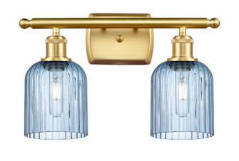 Ballston Two Light Bath Vanity in Satin Gold (405|516-2W-SG-G559-5BL)