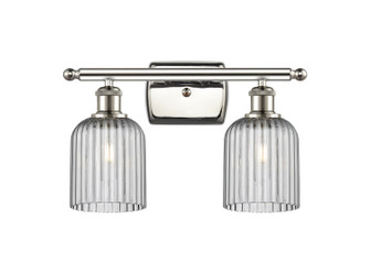 Ballston Two Light Bath Vanity in Polished Nickel (405|516-2W-PN-G559-5SM)