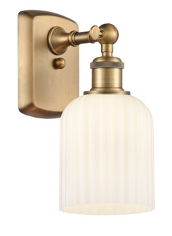 Ballston One Light Wall Sconce in Brushed Brass (405|516-1W-BB-G559-5GWH)