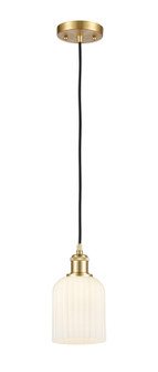 Ballston One Light Mini Pendant in Satin Gold (405|516-1P-SG-G559-5GWH)