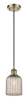 Ballston One Light Mini Pendant in Antique Brass (405|516-1P-AB-G559-5ME)