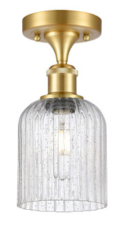 Ballston One Light Semi-Flush Mount in Satin Gold (405|516-1C-SG-G559-5SDY)