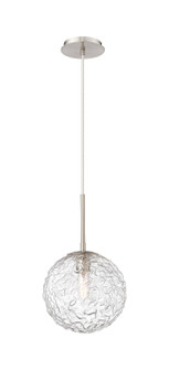 Downtown Urban One Light Mini Pendant in Brushed Satin Nickel (405|321-1P-SN-G320-10CL-SN)