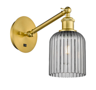 Ballston One Light Wall Sconce in Satin Gold (405|317-1W-SG-G559-5SM)