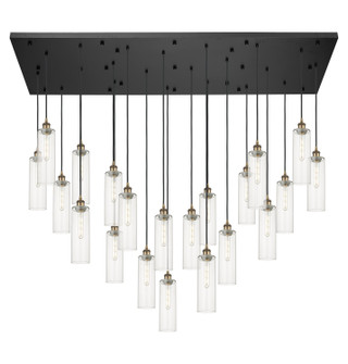 Downtown Urban 21 Light Pendant in Brushed Brass (405|172BK-B-21P-BB-G434-12CL)