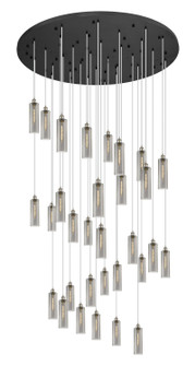 Downtown Urban 31 Light Pendant in Brushed Satin Nickel (405|160BK-B-31P-SN-G434-12SM)