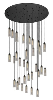Downtown Urban 31 Light Pendant in Matte Black (405|160BK-B-31P-BK-G434-12SM)