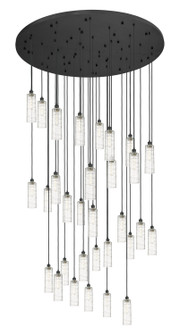 Downtown Urban 31 Light Pendant in Matte Black (405|160BK-B-31P-BK-G434-12DE)