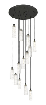 Downtown Urban 13 Light Pendant in Matte Black (405|132BK-B-13P-BK-G434-12DE)